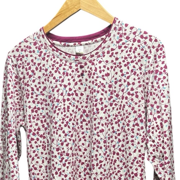 CALIDA Pink blueberry night shirt size Small - Picture 7 of 7
